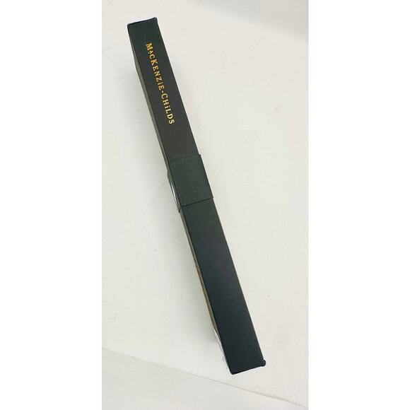 MacKenzie-Childs Poinsettia Taper Candles, Set of 2 Holiday Candles - Picture 5 of 5